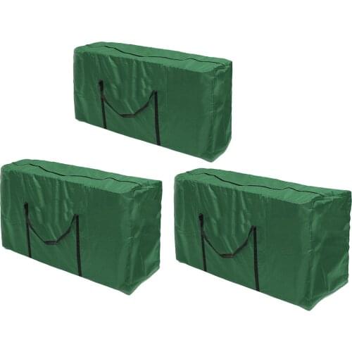 Christmas Tree Storage Bag Large Heavy Duty Storage Container with Handles and Sleek Zipper