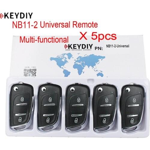 5PCS/LOT, NB11-2 NB Series Universal Multi-fuctional Remote Control for KD900/URG200/KD-X2 (5 functions Chips in 1 Key)