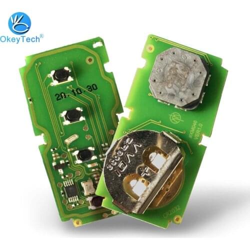 X-horse XM Smart Key PCB XSTO00EN For Toyota Support Re-generate Support Both 4D and 8A Series 315/433mhz Key High Quality