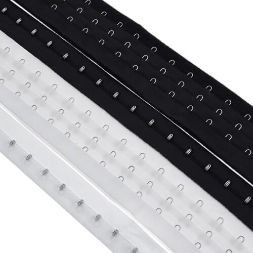 1Yard Bra Extender Underwear Clips Shaper Hook & Eye Tape DIY Handmade Sewing Crafts Clothing Accessories