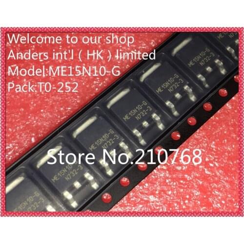10pcs/lot ME15N10-G ME15N10G ME15N10 15N10 TO-252