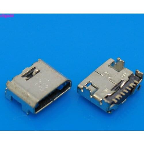 10pcs new 7 PIN 7pin mini micro usb charge charging jack connector plug dock socket port for Samsung i9082 i9080 i879 i8552 i869
