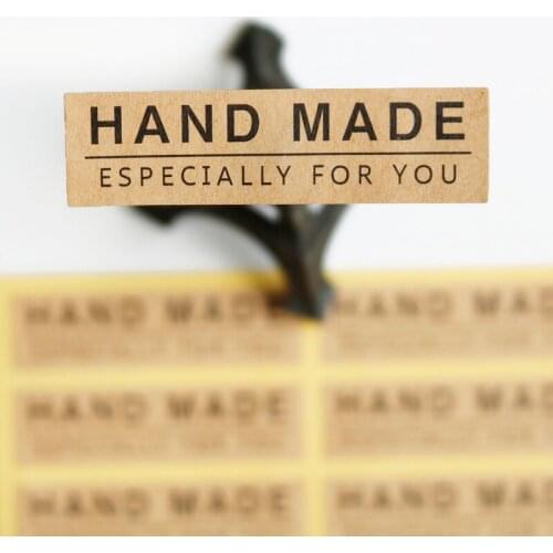 120pcs Vintage Style HandMade Seal Sticker High Quality Student DIY Packing Gift Label Sticker