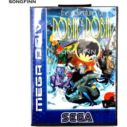 16 bit MD Memory Card With Box for Sega Mega Drive for Genesis Megadrive - Adventures of Robin EU