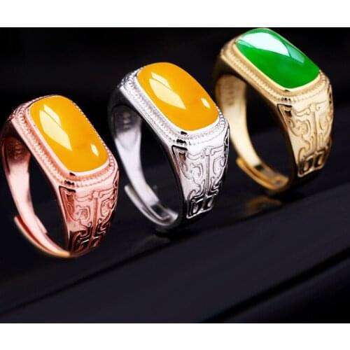 925 Sterling Silver 6x13mm Adjustable Ring Settings Blank/Base,Fit Oval 6x13mm Glass Cabochons Accessories