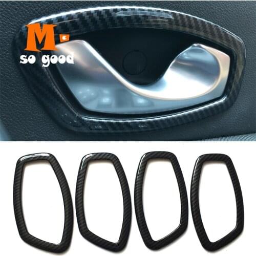 ABS For Renault fluence Samsug Sm3 door inner handle bowl frame panel Cover Trim 2011/12/13/14/15 accessories shell
