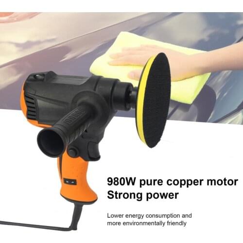Efficient 3300rpm Handheld High-Power Buffer Polisher Portable Rotary Car Polisher Labor Saving for Home Appliance