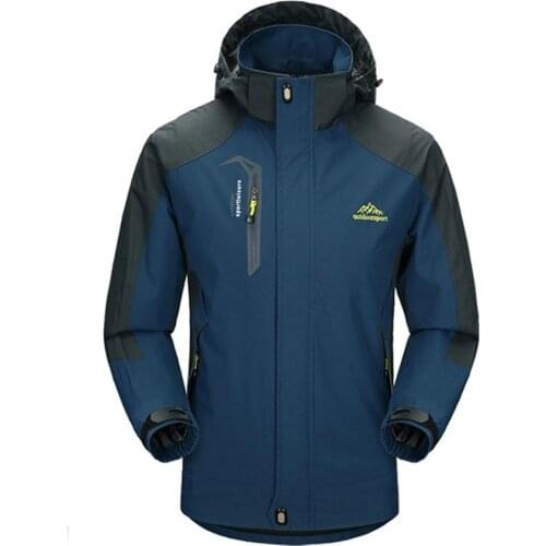 Pop Sping Hot 5XL Mens Jackets Waterproof Spring Hooded Coats Men Women Outerwear Army Solid Casual Brand Male Clothing,SA153