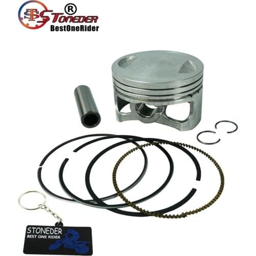 STONEDER 60mm Piston Kit 13mm Pin For Zongshen Z155 150cc 155cc 160cc 1P60YMJ DHZ SSR Thumpstar Braaap DHZ Piranha Pit Dirt Bike