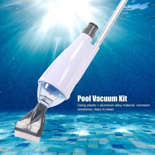 Cleaner Swimming Pool Vacuum Kit Portable Suction Head Cleaner Cleaning Machine for Pond Spas plastic