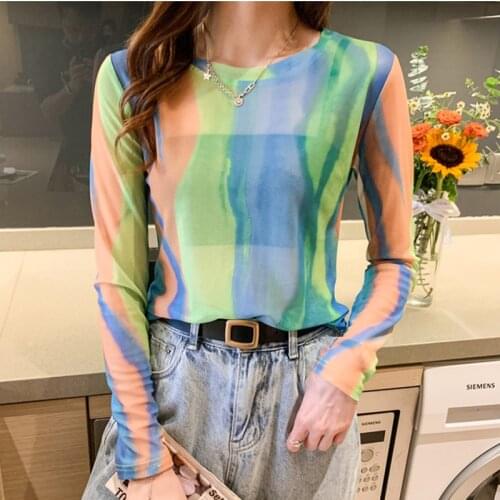 AOSSVIAO Print Shirt Women 2021 Spring Autumn Long Sleeve Woman Blouse Shirts Korean Style Strapless Womens Blouses Femme