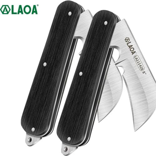 LAOA Electrician Folding knife Cable Cutter Wire Stripper Tools Pocket Knife Jackknife Karambit Tool