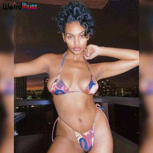 WEIRD PUSS Sexy Swimwear