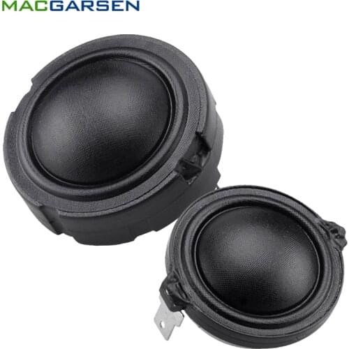 2pcs Silk Film Tweeter Speaker Units 6ohm 30W 4ohm 35W Treble Dome Horn 25 core HIFI NdFeB Car Tweeters Ultra Sound Loudspeakers