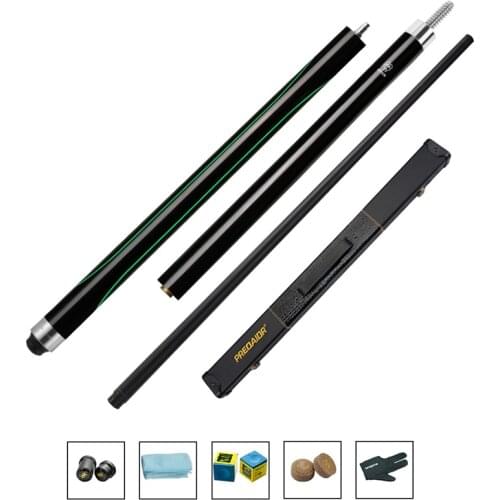 2021 Black Maple Shaft CT 2 in 1 Break Jump Cue Pool Cues Billiards Cue 13mm Green Red China
