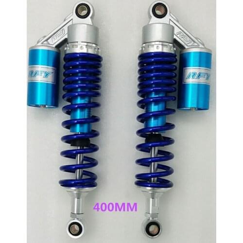 RFY 400mm 410mm 420mm 430mm 435mm 440mm motorcycle shock absorber suspension for HONDA HUSQVARNA YMAHA SUZUKI Kawasaki blue