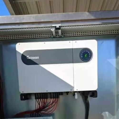 EU Model Growatt Solar On Grid Inverter 50KW 60KW 70KW 80KW 380V 3 Phrase 6/7MPPTs Pure Sine Wave AFCI Wifi MAX50~80KTL3LV