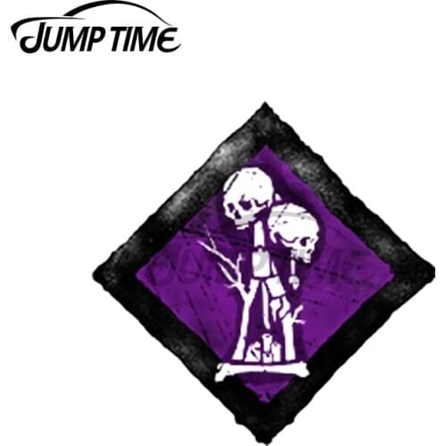 JumpTime 13 x 13cm For Totem Sign Car Stickers Personality Bumper Surfboard Decal Motorcycle Fold GTR EVO Decoration