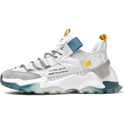 Men Sneakers Fashion Thick Sole Mesh Outdoor Casual Running Shoes Women Sports Shoes Big Size Training Gym Footwear Couple 36-45