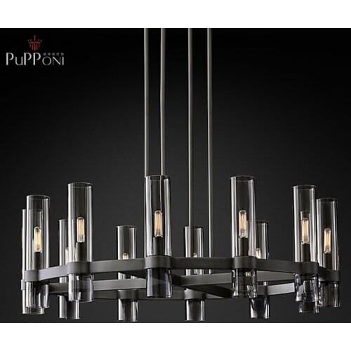 American Style Ravelle Round Chandelier Lighting fixture for Living room Dining Room