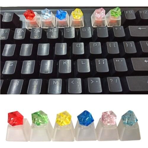 1PC DIY ABS Backlit Mechanical Keyboard Keycap R4 Height Personality Translucent key cap ESC