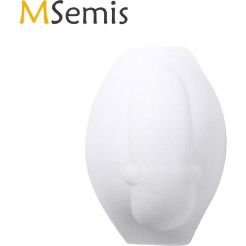 MSemis Mens Padded Underwear Briefs Sponge Cup Enhancer Briefs Sexy Gay Penis Pouch Pad Swim Trunks Bathing Suits Protection Pad