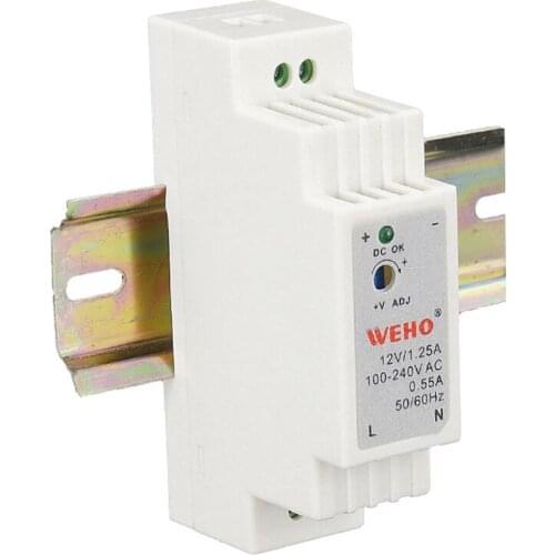 Rail Switch Power DR-15W 5V 12V 24V Single Output Industry Direct Current DIN Rail Installation Rail Switching Power Supply