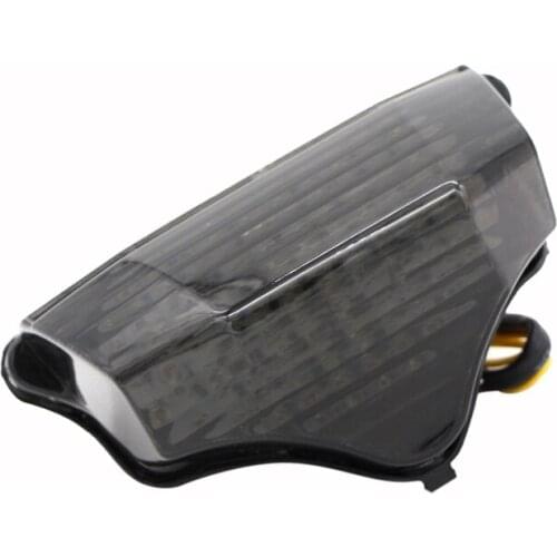 Motorcycle LED Taillights Brake Assembly with Steering Rear Tail Light for Yamaha FZ600 FZ6 FAZER 2004-2009