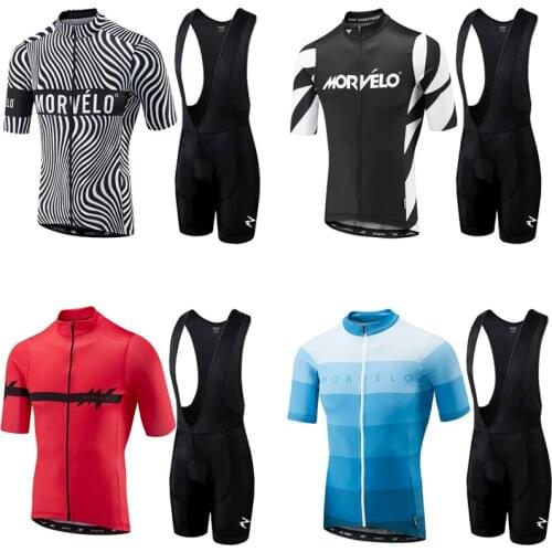 Summer Cycling Jersey Bib Pants Team Pro Cycling Jersey Men Triathlon Bike Wielerkleding Heren Sets Zomer Bretelle Ciclismo