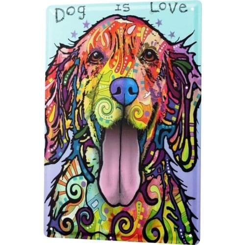 SINCE 2004 Tin Sign Metal Plate Decorative Sign Home Decor Plaques Retro Dean Russo