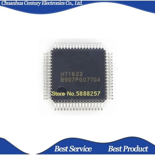 2 pcs/lot HT1622 LQFP64 Original and New In Stock