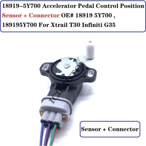 18919-5Y700 New Accelerator Pedal Control Position Sensor OE# 18919 5Y700 , 189195Y700 For Xtrail T30 Infiniti G35