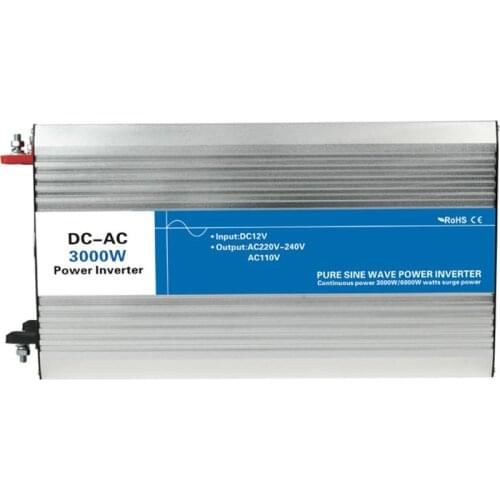 3000w pure sine wave inverter DC 12V/24V/48V to AC 110V/220V tronic power inverter circuits off-grid tie cheap 12 24 48 V