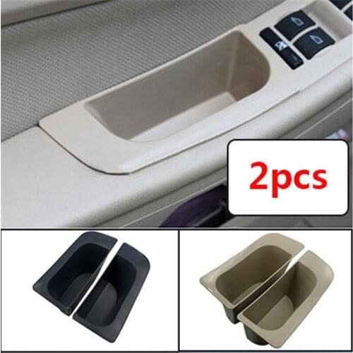 Car Auto Accessories Door Armrest Box Storage Box L R Plastic Box Fit For Focus 2 2009 2010 2011 2012 2013 2014 2pcs Per Set