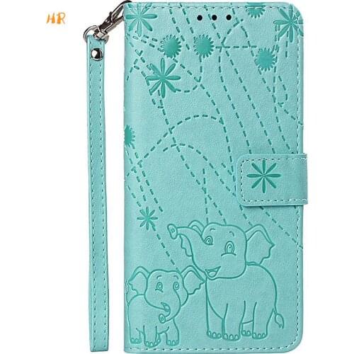 30pcs PU Leather Flip Wallet Case for Nokia7.1 Cover Phone Case For Nokia 6.1 Elephant fireworks Case 6 2018 Shell Coque