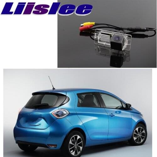LiandLee High Quality Rear View Back Camera For Renault Zoe 2012~2020 Connect Original Factory Screen Monitor