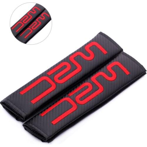 2016 new Universal Car Seat Belt Cover Shoulder Pad W R C LOGO fit for ford