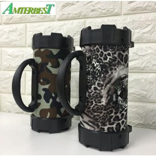 AMTERBEST Portable Wireless Bluetooth Speaker Waterproof Outdoor Mini Column Box Loudspeaker Speaker Design for IOS Android