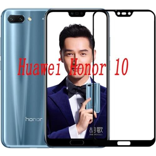 2pcs 2.5D 9H Premium full Tempered Glass For Huawei Honor 8 9 10 lite 7C Screen Protector protective film phone