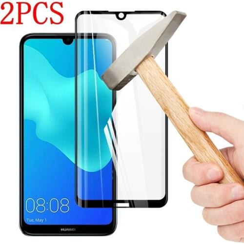 2PCS Full Cover Full Glue Tempered Glass For Huawei Honor 8S Screen Protector protective film For Huawei Honor 8S glass