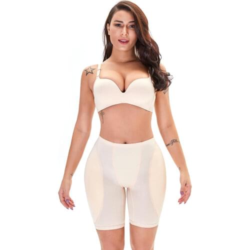 Women Fake Butt Lifter Shapewear Control Panties Body Shaper Underwear 2 Sponge Padded Ass Buttock Hip Enhancer Sexy Lingerie