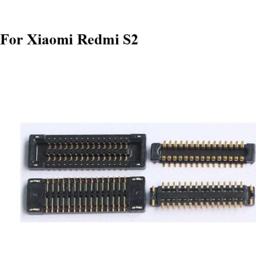 2pcs For Xiaomi Redmi S2 S2 LCD display screen FPC connector For Xiao mi RedmiS2 S2 logic on motherboard mainboard