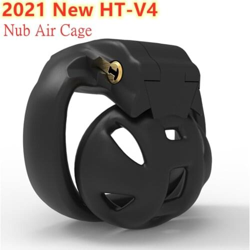 2021 HT-V4 Mamba Nub Cage Male Chastity Device,Penis Rings,Cock Cage,Cobra Chastity Belt,BDSM Adult Sex Toys For Men Gay