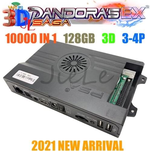 3a Games Maquina Recreativa Arcade Pandora Box Saga 3d 128g 10000 In 1 Neo Geo Mvs Console Pandora Box 3d Wifi 8000 Arcade Usb