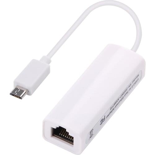 Micro USB to RJ45 Lan Ethernet Adapter 100Mbps Asix AX88772B AX88772 Lan Converter 10M 100M
