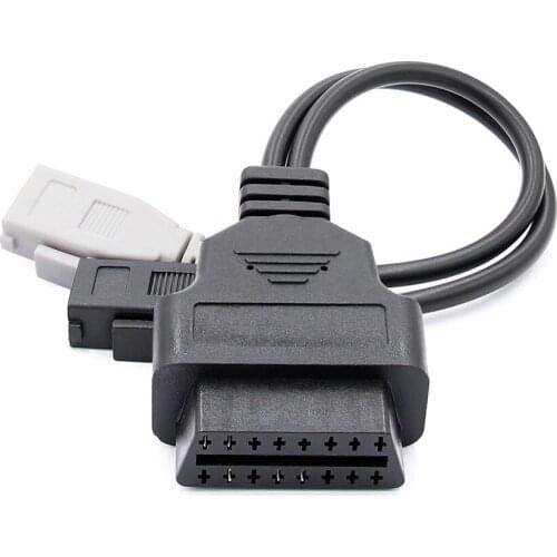 For Audi 2x2 Pin OBD to OBD2 16Pin OBD Connector Adapter Cable ODIS 5054A OBD OBD2 Car Diagnostic Auto OBD2 Extension Cable