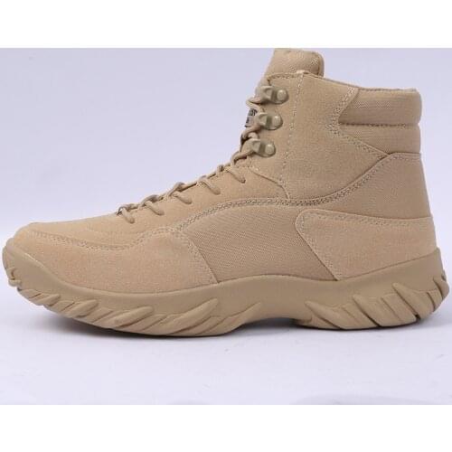 Combat Training Army Fans Tactical Boots Shoes Spring Autumn Outdoor Climbing Hunting Breathable Lightweight Desert Hiking Boot