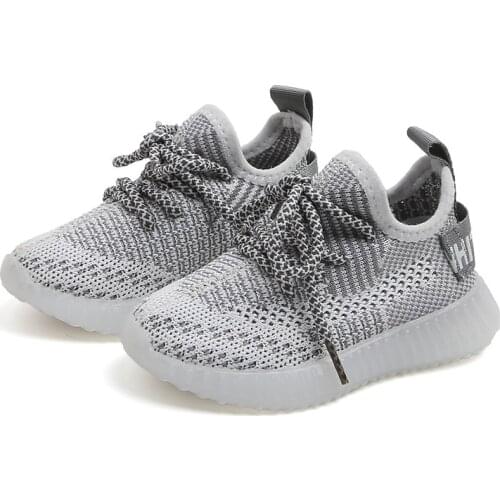 2021 girls boys kids shoes luminous glowing children sneakers shoes tennis infantil baby sneakers mesh casual glowing kids shoe