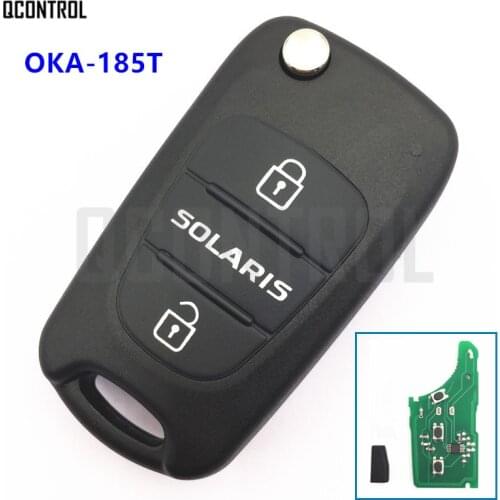 QCONTROL Car Remote Key 433MHz for HYUNDAI Solaris OKA-185T CE0682