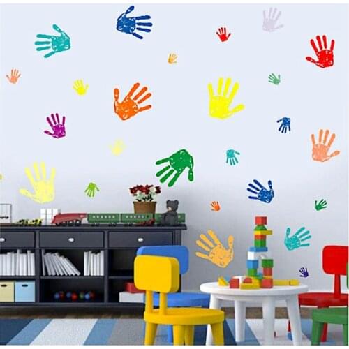 Cartoon Wall Stickers Room Sticker Decoration for Children Room Wall Sticker Decal Wall Art Kindergarten Background Wall Decor